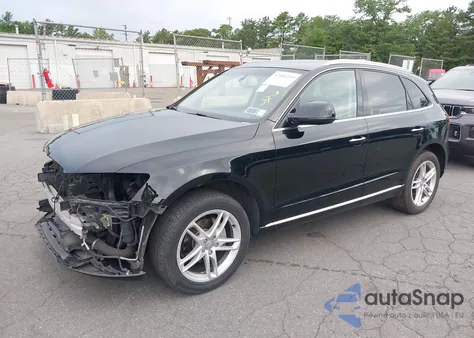 2017 Audi Q5 2.0T Premium from USA, damaged, VIN WA1L2AFP7HA082939